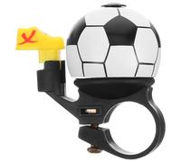 MAGICLULU Campanello per Bicicletta a Forma di Pallone, Lega di Alluminio | Montaggio a Morsetto a 360 Gradi, Plastico Robusto, per Bici da Strada e Manubri Elettrici