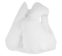 MAGICLULU Cappello Bianco a Forma di Dente, Accessorio per Festa Facile da Indossare e Togliere, Cappello Creativo per Costumi di Halloween e Compleanni