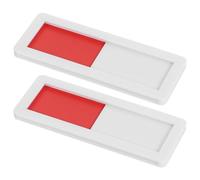 MAGICLULU Cartello Scorrevole per Porta da Ufficio 2 Pezzi, Indicatore di Privacy Acrilico 4x10 Cm, Segnale stato Sala Conferenze Aperto e Chiuso, Adatto per Riunioni e Bagni