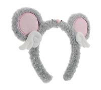 MAGICLULU Cerchietto Orecchie da Topo in Peluche Regolabile Adatto e Donne per Feste di Compleanno e Sessioni Fotografiche a Tema