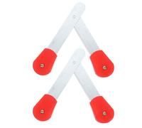 MAGICLULU Cerniera in Lega di Alluminio per Scala a Gradini Installazione Facile e Stabilità Migliorata, Accessorio Resistente per Scala Domestica e Professionale