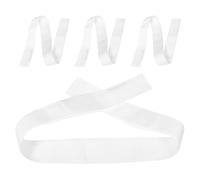 MAGICLULU Cinghia Centrale per Rete da Pallavolo e Tennis in Nylon Bianco Set da 4 Pezzi Accessori per Reti da Esterno Tensione Regolabile per Club Scuole e Uso Multisport