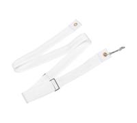 MAGICLULU Cinghia Centrale per Rete da Tennis Cinghia di Centraggio per Rete da Tennis Poliestere 170x5x0,1cm Bianco Regolazione Altezza e Attrezzatura da Campo Uso Comunità e Scuola