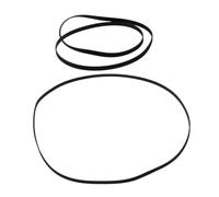 MAGICLULU Cinghie per Lettori di Cassette in Gomma 2 Pezzi 139 Mm X 3 Mm Larghezza Cinghia Piatta Sostituzione Registratore Musicassetta Manutenzione Riparazione Portatile per Uso