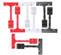 MAGICLULU Clip per Etichette Prezzi a Doppia Testa 9 Pezzi Rotazione 360° in Plastica Resistente, Porta Cartellino per Scaffali Supermercati e Display Promozionali