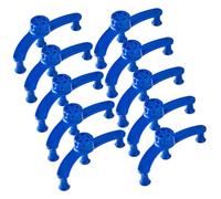 MAGICLULU Clip per Piante per Allenamento Rami 10 Pezzi Plastico Blu | Riutilizzabili, per Piante e Rampicanti, per Modellare Rami, Uso in Giardino, Confezione da Dieci