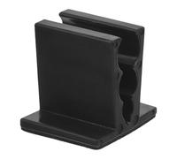 MAGICLULU Clip per Registrazioni e Discorsi per Microfono Wireless Microfono Portatile in Plastica Nera con Design a Fibbia, Supporto Compatibile