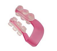 MAGICLULU Clip per Sollevamento Naso Regolabile in Plastica 2 Cuscinetti in Gel Rosa per Modellare e Sollevare Ponte Nasale Uso Quotidiano Colore Casuale