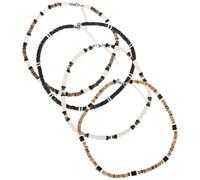 MAGICLULU Collana Girocollo Boema Perline Colorate, Set da 3 Pezzi 40 Cm, Gioielli da Donna Decorativi per Feste e Uso Quotidiano