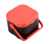 MAGICLULU Contenitore Traspirante per Esche Vive e Lombrichi, Scatola Idratante in Plastica Resistente Coperchio e Clip, Attrezzatura da Pesca Versatile per Mantenere Vive Esche Fresche