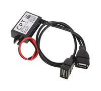 MAGICLULU Convertitore Potenza Doppia Porta USB per Elettronica Auto Adattatore Caricatore USB Compatto e Facile da Installare per Dispositivi