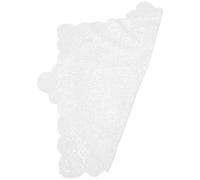 MAGICLULU Copertura Dimensione 60x60cm in Pizzo Antipolvere Bianco Pratica ed Elegante per Proteggere Elettrodomestici in Casa per Microonde e Frigorifero