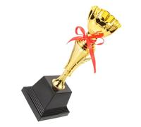 MAGICLULU Coppa di Gara in Metallo Oro 29 Cm, Premio di Merito per Torneo Sportivo Calcio, Basket e Baseball, Coppa per Eventi Sportivi Scolastici e Aziendali