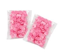 MAGICLULU Coppette e Prevenzione Perdita per Ciglia in Plastica Rosa per Colla 200 Pezzi Kit per Laminazione Ciglia Funzione Anti-asciugatura per Saloni ed Estetisti