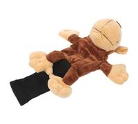 MAGICLULU Copri Driver Golf in Peluche a Forma di Scimmia, Accessorio Cartoonesco per Golfisti, Protezione Imbottita per Golf Course e Tornei