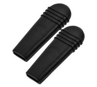 MAGICLULU Copri Leva Freno Sedia a Rotelle 2 Pezzi in PVC Resistente Prolunghe Manopole Freno Comode e Facili da Installare Accessori Compatibili per Sedie a Rotelle Controllo