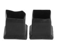 MAGICLULU Copri Piedini Antiscivolo per Scale Pieghevoli in Gomma Resistente, 2 Pezzi, Protezione Pavimento Antigraffio per Scale Telescopiche da Ingegneria, Facile Installazione