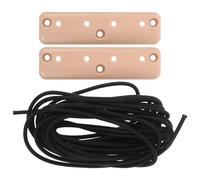 MAGICLULU Corda Elastica per Scaffale Camper Staffa, Beige, Regolabile | Plastica e Fibre ad Alta Resistenza, Superficie Antiusura, Riduzione Rumore, per Van e Carico