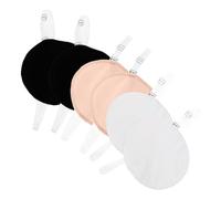MAGICLULU Cuscinetti Assorbenti Ascellari Donna 3 Paia Reutilizzabili in Poliestere, Delicati sulla Pelle Fascia Trasparente Invisibile per Lavoro e Esercizio