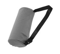 MAGICLULU Cuscino Lombare Regolabile Memory Foam Supporto Ergonomico per Schiena Lombare Portatile per Sedia Design Cilindrico Grigio
