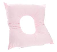 MAGICLULU Cuscino per Viso a Foro Ovale in Epe Rosa per Lettino Massaggi Comfort Supporto Faccia in Giù per Centri Estetici e Saloni di Bellezza