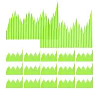 MAGICLULU Decorazione in Fogliame Artificiale per Sushi 1000 Pezzi, Divisori per Sashimi e Piatti Giapponesi, Accessorio per Presentazione di Cibo Coreano e Barbecue