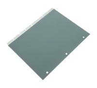 MAGICLULU Divisori per Indice A4 a 3 Fori in Materiale Pp Semitrasparente, Set di Pagine Sostitutive con Linguette per Raccoglitori, Organizzazione Ufficio e Scuola