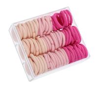 MAGICLULU Elastici per Chioma in Nylon Colorati 90 Pezzi senza Segni Alta Elasticità per Bambine Coda di Cavallo Fermacoda Accessori per Acconciature Quotidiane