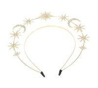 MAGICLULU Fascia Per Con Da Dea Copricapo Con Stelle E Doppio Comodo Accessorio Per in Metallo Per Le Donne