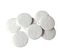 MAGICLULU Feltrini Rotondi per Mobili 200 Pezzi Proteggi Pavimenti in Poliestere 20mm Diametro 3mm Spessore Adesivi per Sedie e Tavoli Colore Chiaro Antiattrito
