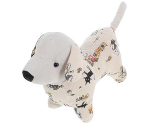 MAGICLULU Fermaporta Morbido a Forma di Cane Riempimento Fine, Decorazione per Porte Interne Camera e Soggiorno, Protezione Contro Spifferi e Chiusure Improvvise