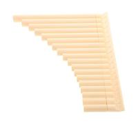 MAGICLULU Flauto di Pan in Abs Plastica 18 Canne, Facile da Imparare, Impugnatura Comoda e Adatto per Principianti ed Educazione Musicale