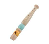 MAGICLULU Flauto Soprano in Legno con Dita Tedesche Strumento Musicale per Giocattolo Educativo per Apprendimento Musicale e Attività di Gruppo