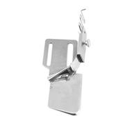 MAGICLULU Folder per Cucito a Doppia Piega in Acciaio Inox Argento | Accessorio per Macchina da Cucire, Piega Tessuto, Crea Bordi Tipo Nastro, Uso Domestico, Colore Argento