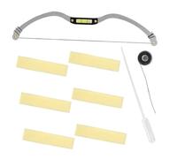 MAGICLULU Formatore per Sopracciglia a Forma Curva Righello per Misurazione e Posizionamento delle Sopracciglia Strumento per Mappatura in Lega di Alluminio