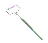 MAGICLULU Forniture Per Extension Ciglia Specchio Per Ciglia in Metallo Righello Portatile Accessorio Per Il Trucco Per Lapplicazione Delle Ciglia