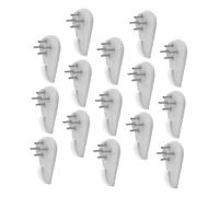 MAGICLULU Ganci Invisibili per Cornici da Parete Chiodi Antitraccia, Set 25 Pezzi B Tipo Extra Large, Appendiabiti da Muro Resistenti per Casa, Ufficio e Scuola