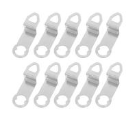 MAGICLULU Ganci per Orologio in Metallo 10 Pezzi Compatibili Meccanismi al Quarzo, Parti di Orologio da Parete Fissaggio Stabile e Superficie AntiGraffio per Riparazione e Sostituzione