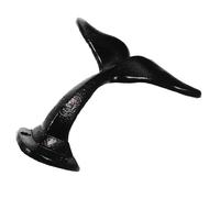 MAGICLULU Gancio da Garage a Parete in Ghisa a Forma di Coda di Balena, Ganci da Utilità Robusti per Utensili Pesanti, Organizzatore da Muro per Attrezzi da Giardino e Deposito Garage