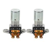 MAGICLULU Interruttore Dimmer Fari Auto 2 Pezzi in Metallo Resistente Controllo Luminosità Rapido e Stabilità Termica Sostituzione Kit Interruttore Luci per Veicoli Fuoristrada e Alogeni