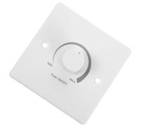 MAGICLULU Interruttore Dimmer Rotativo per LED Downlight 12v-24v Controllo Luminosità Preciso e Prestazioni Affidabili per Yacht e Camper Design Semplice in PC Bianco