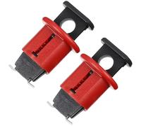 MAGICLULU Interruttore Miniatura 2 Pezzi Perno di Bloccaggio, Blocco Elettrico per Interruttore Salvavita in Uso Industriale