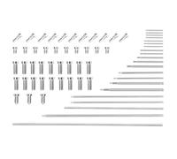 MAGICLULU Kit di Riparazione per Oboe Aste Filettate e Viti in Acciaio, Accessori per Strumenti a Fiato, Ricambi per Manutenzione Oboe per Musicisti e Hobbisti