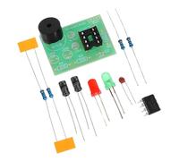 MAGICLULU Kit Elettronico Fai da Te Ne555 a Doppio Lampeggio, 3 Pezzi, Scheda Didattica per Elettronica, Effetto Luce Led, Uso Educativo