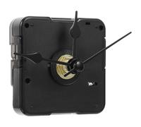 MAGICLULU Kit per Meccanismo di Orologi a Batteria Silenzioso, Movimento al Quarzo per Orologi da Parete 10-12 CM, Adatto a Progetti Creativi Fai da Te, Nero