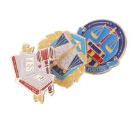 MAGICLULU lawyer scale brooch, sweater brooch, 3 pezzi, lega, per graduations, display identità professionale