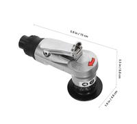 MAGICLULU Macchina Pneumatica per Smussatura Mini Smussatrice Portatile per Metallo Deburring Preciso per Acciaio e Alluminio Strumento Leggero per Rifilatura Bordi Industriale