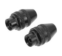 MAGICLULU Mandrino Autoserrante a Tre Griffe 0,4-3,2 Mm in Lega per Trapano Elettrico, Set da 2 Pezzi, Leggero e Compatto per Uso Domestico e Professionale in Spazi Ristretti