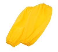 MAGICLULU Maniche per Braccia da Lavoro Impermeabili in Resina Polimerica Giallo, 1 Paio, Facili da Pulire, per Lavaggio Piatti e Pulizia