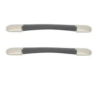 MAGICLULU Maniglie per Valigie in Lega Nera, Set 2 Pezzi Codice, Manopole Resistenti per Bagagli da Viaggio Adatte a Valigie Rigide e Morbide